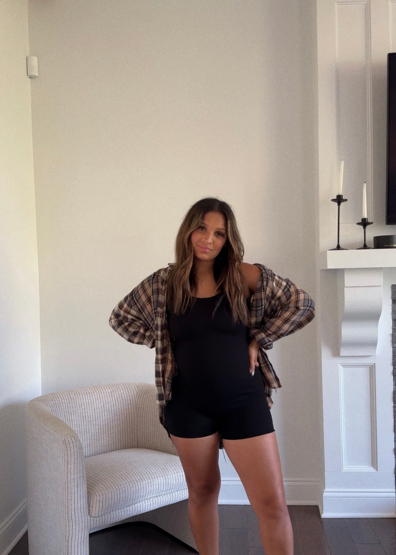 Noelle Button Down Flannel - OAT