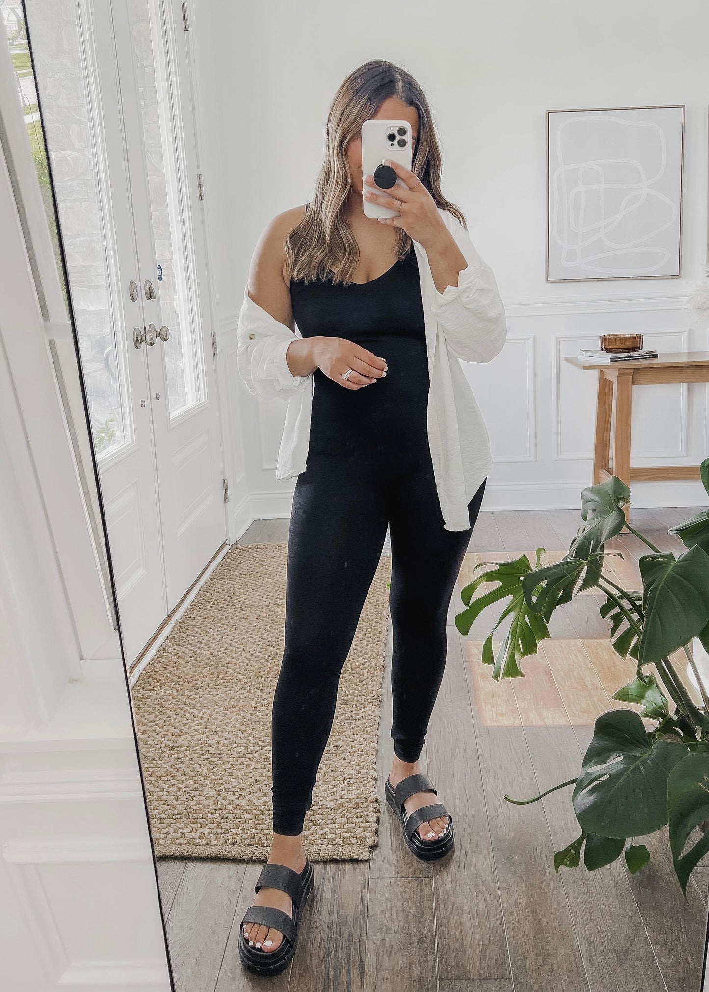 Perfectly Platform Sandals - BLACK