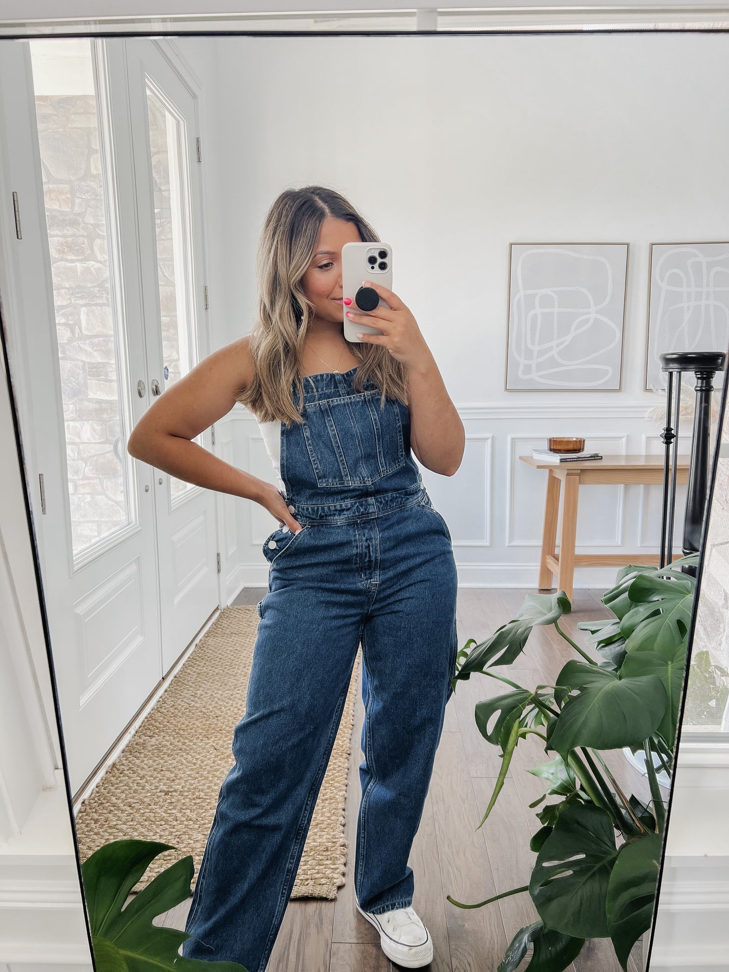 Prairie Dark Wash Denim Overalls