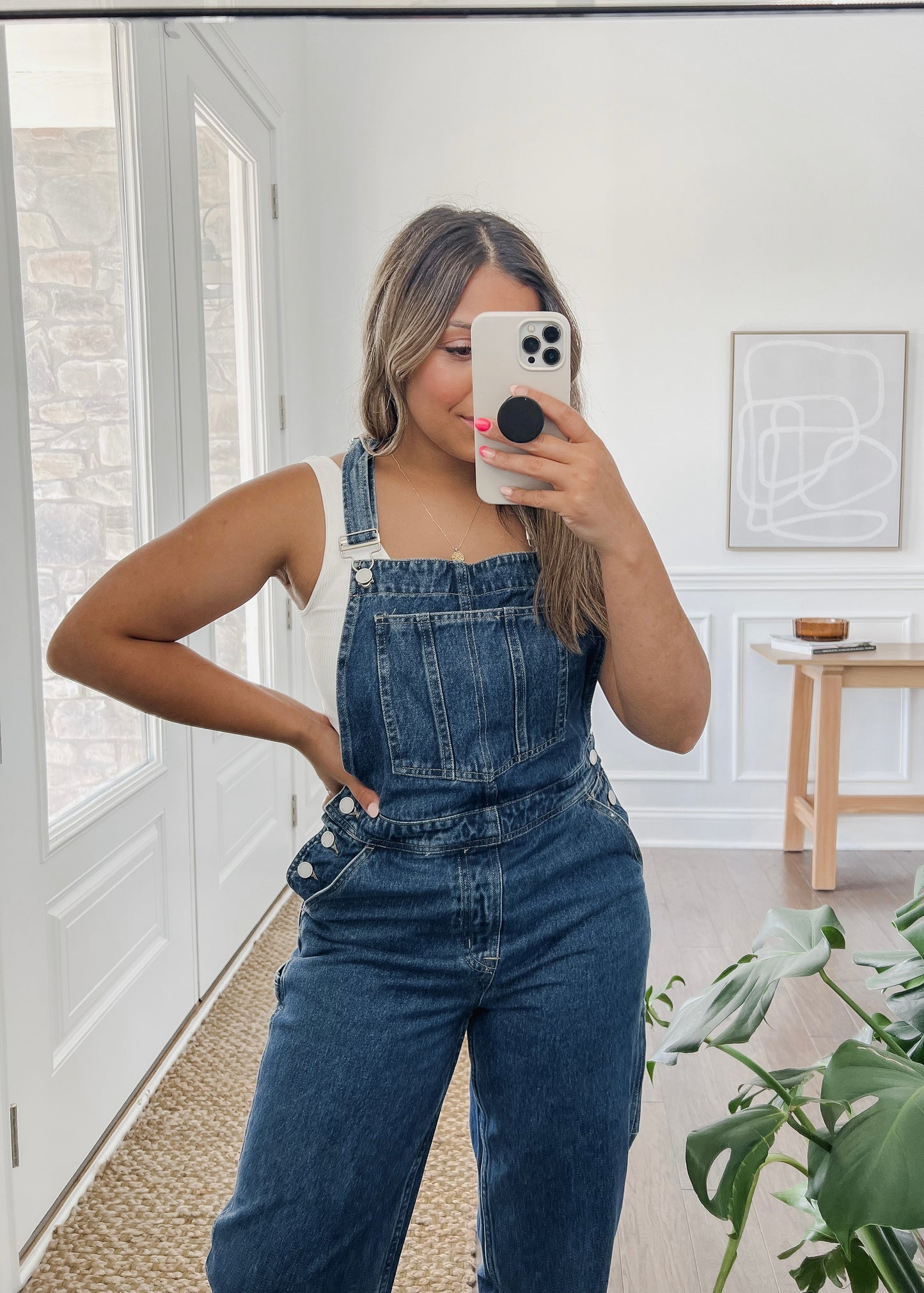 Prairie Dark Wash Denim Overalls