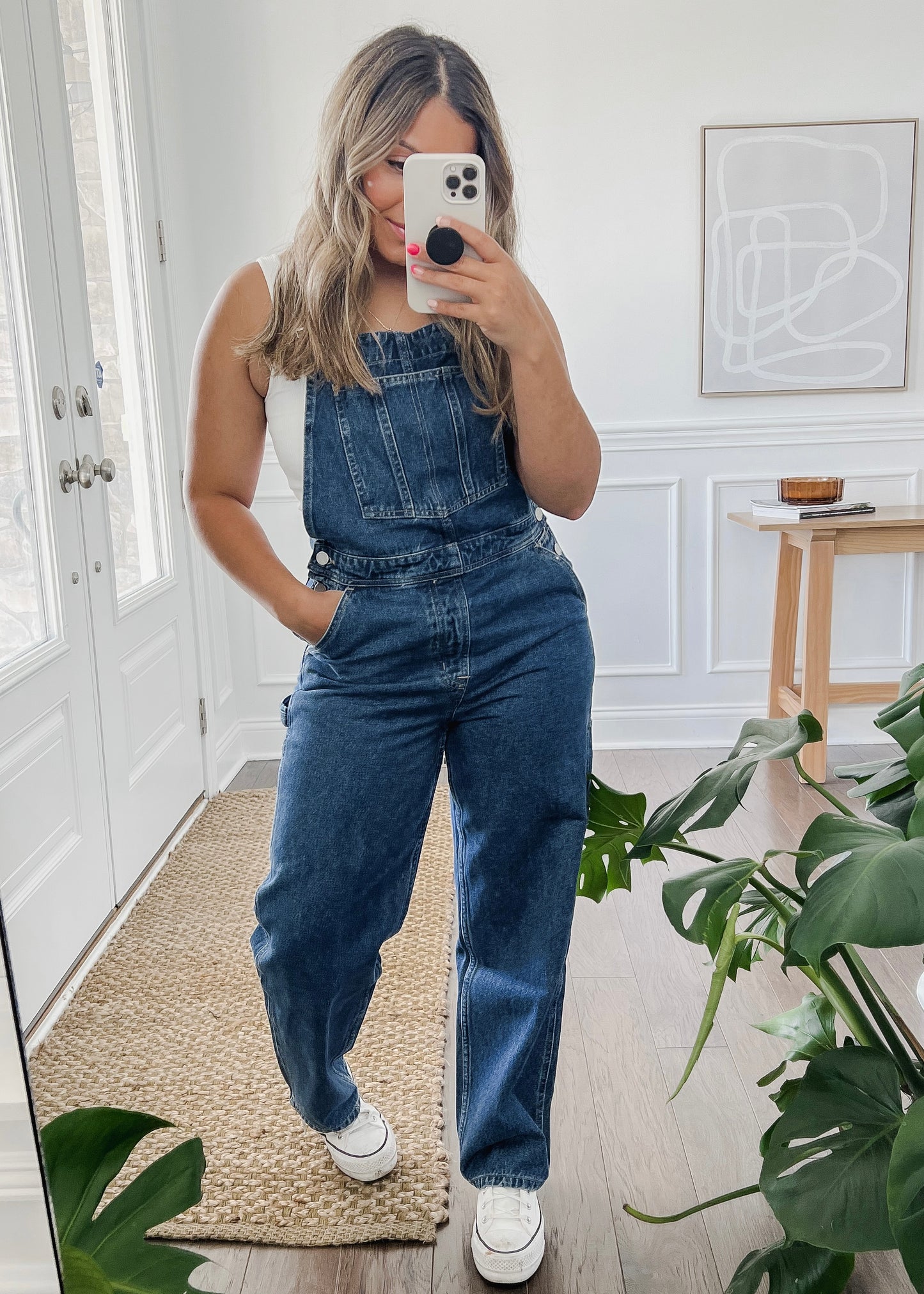 Prairie Dark Wash Denim Overalls