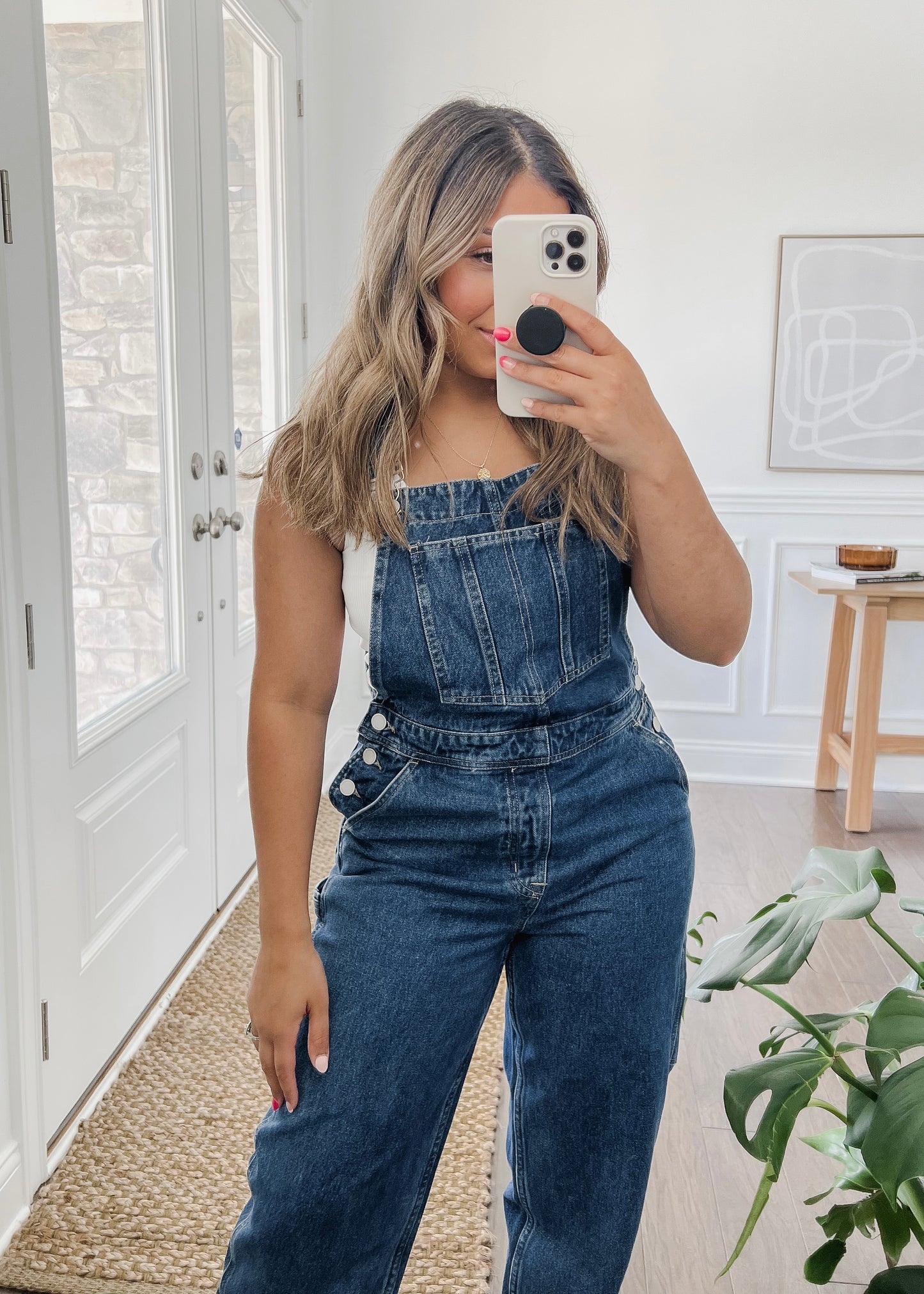 Prairie Dark Wash Denim Overalls