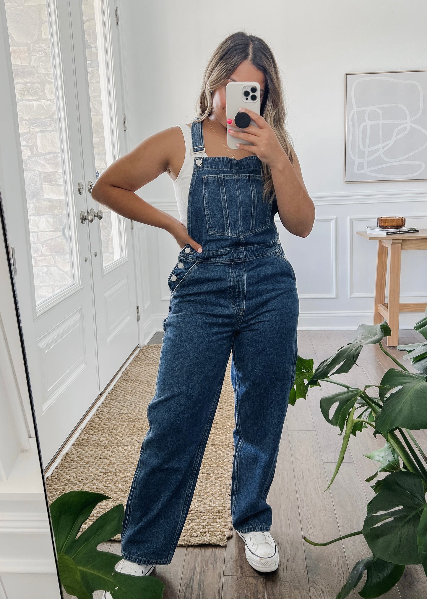 Prairie Dark Wash Denim Overalls