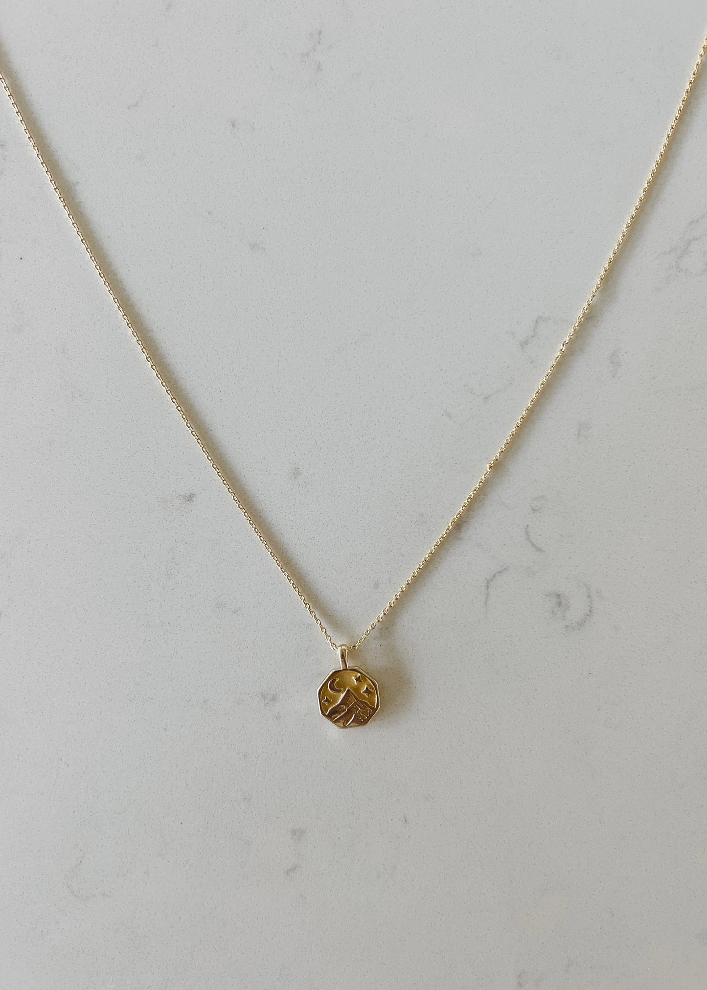 Blair Charm Pendant Necklace- GOLD